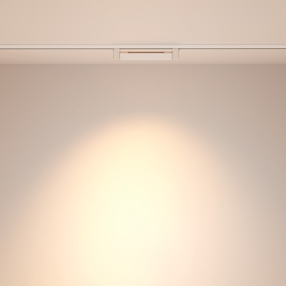 Однофазный двужильный светодиодный трековый светильник Maytoni Unity TR010-1-10W3K-M-W Points Rot 3000К 750Лм CRI90+ 36° 10Вт