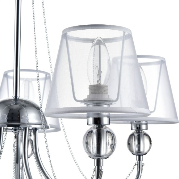 Люстра потолочная Freya FR5661-PL-05-CH Beverly под лампы 5xE14 40W Люстра потолочная Freya FR5661-PL-05-CH Beverly под лампы 5xE14 40W