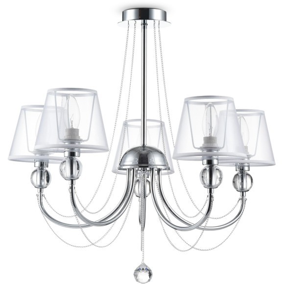 Люстра потолочная Freya FR5661-PL-05-CH Beverly под лампы 5xE14 40W Люстра потолочная Freya FR5661-PL-05-CH Beverly под лампы 5xE14 40W