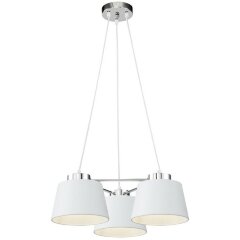 Подвесной светильник с 3 лампами Freya FR5004PL-03CH Barbara под лампы 3xE27 60W Подвесной светильник с 3 лампами Freya FR5004PL-03CH Barbara под лампы 3xE27 60W