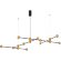 SL1596.423.22 Светильник подвесной ST-Luce Золотистый, Черный/Белый LED 22*3W 3000K ANICHITA