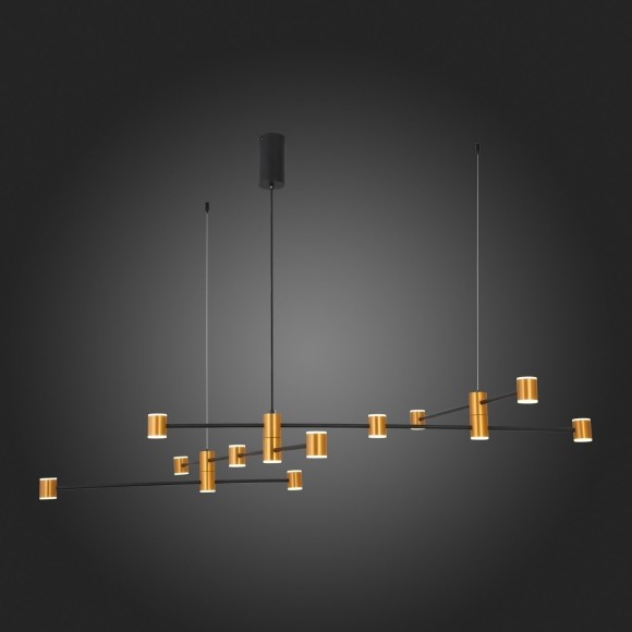 SL1596.423.22 Светильник подвесной ST-Luce Золотистый, Черный/Белый LED 22*3W 3000K ANICHITA SL1596.423.22 Светильник подвесной ST-Luce Золотистый, Черный/Белый LED 22*3W 3000K ANICHITA