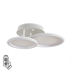 Умная люстра потолочная с ПДУ и голосовым управлением LED 45W 3000-6500К 220V ALIS SMART 8380/45CL Умная люстра потолочная с ПДУ и голосовым управлением LED 45W 3000-6500К 220V ALIS SMART 8380/45CL