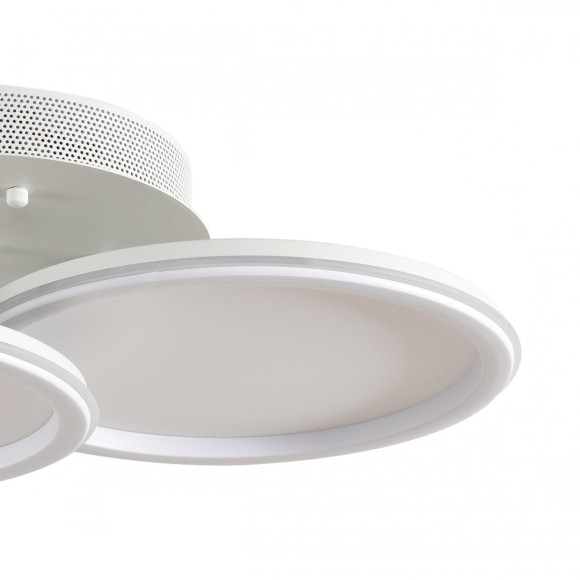 Умная люстра потолочная с ПДУ и голосовым управлением LED 45W 3000-6500К 220V ALIS SMART 8380/45CL