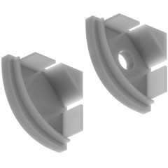 Заглушка для накладного углового профиля Arte Lamp SURFACE A161605E Заглушка для накладного углового профиля Arte Lamp SURFACE A161605E