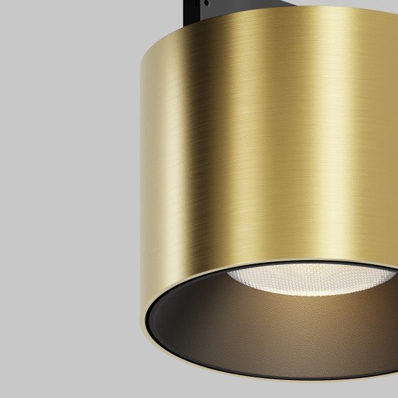 TR188-1-5W3K-M-BBS Ультратонкий трековый магнитный светодиодный светильник Maytoni Levity CRI90+ 3000К 380Лм 36° 5Вт