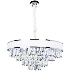 Подвесная люстра хрустальная Diadem A1002LM-8CC Подвесная люстра хрустальная Diadem A1002LM-8CC