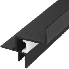 ST037.429.01 Парящий профиль под ГКЛ потолок (черный) ST037.429.01 Парящий профиль под ГКЛ потолок (черный)