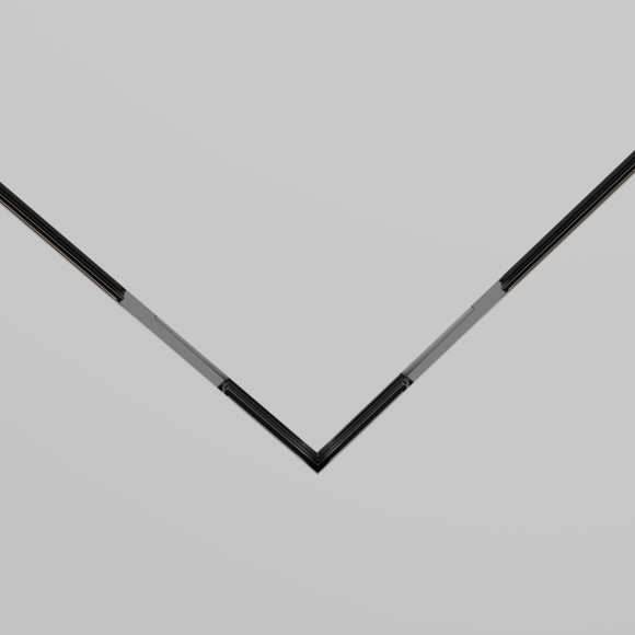 Угловой коннектор для шинопровода в ГКЛ 9.5мм Maytoni Levity TRA184CL-12B