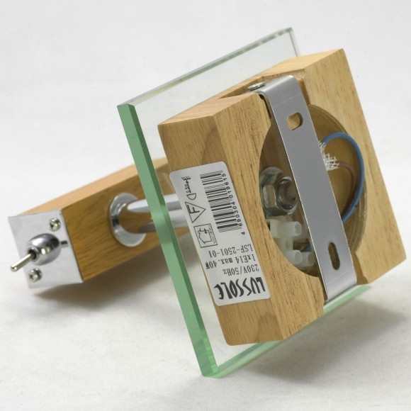 Бра Lussole GRLSF-2501-01 MONTONE IP21 под лампу 1xE14 6W