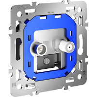 Механизм розетки телевизионной оконечной TV+SAT, S70