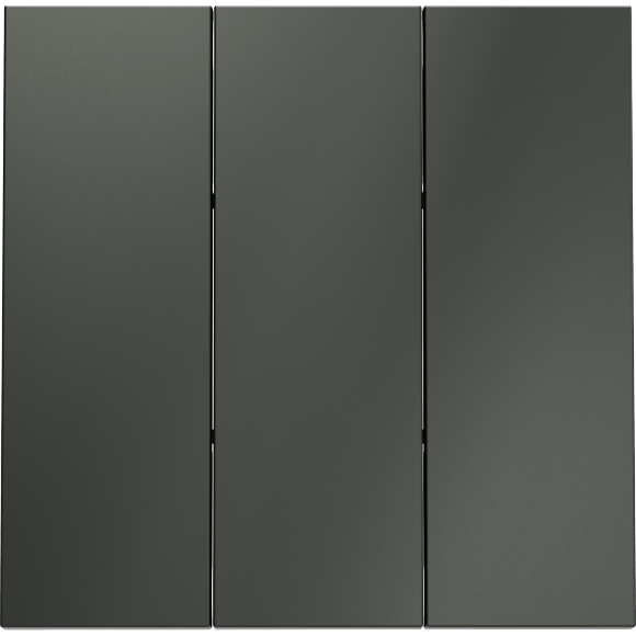 Клавиши для выключателя/переключателя трехклавишного, S70 (титан)