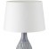 8138/1T MODERNI LN25 серый/белый, керамика/текстиль Настольная лампа Е27 1*60W 220V YARA