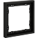 Рамка пластиковая VOLTUM S70 на 1 пост, (черный матовый)