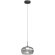 Denkirs FLOA DK6742-BK+SM Светильник подвесной 16 Вт, 467Лм, 120°, CRI90, 3000К, IP20, 1500 x 280 мм, плафон дымчатое стекло, основание металл матово черного цвета