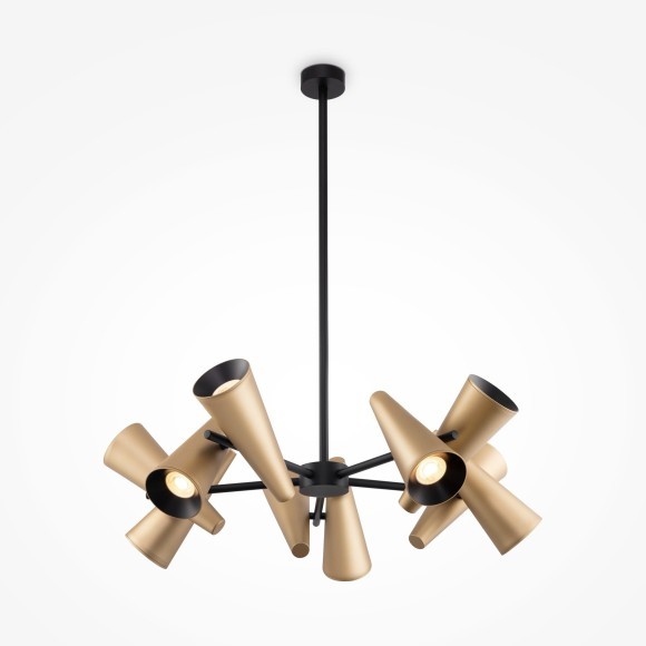Люстра потолочная Maytoni MOD095PL-10BS Giro под лампы 10xGU10 50W