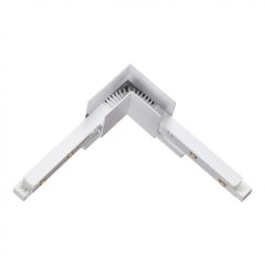 Соединитель питание+металл угловой для накладных для шин Novotech Flum 135121 Соединитель питание+металл угловой для накладных для шин Novotech Flum 135121