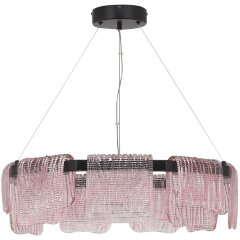 SL6021.403.54 Светильник подвесной ST-Luce черный/розовый LED 1*54W 4000K VOILE SL6021.403.54 Светильник подвесной ST-Luce черный/розовый LED 1*54W 4000K VOILE