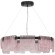 SL6021.403.54 Светильник подвесной ST-Luce черный/розовый LED 1*54W 4000K VOILE