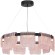 SL6021.403.54 Светильник подвесной ST-Luce черный/розовый LED 1*54W 4000K VOILE