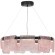 SL6021.403.54 Светильник подвесной ST-Luce черный/розовый LED 1*54W 4000K VOILE
