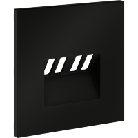 Накладка для розетки акустической 4-местной , S70 (черный матовый)