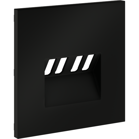 Накладка для розетки акустической 4-местной , S70 (черный матовый)