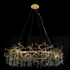 10068/1000 GD  Подвесная люстра LOFT IT Bijout