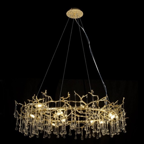 10068/1000 GD  Подвесная люстра LOFT IT Bijout