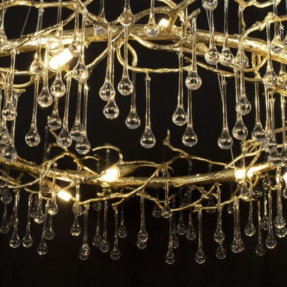 10068/1000 GD  Подвесная люстра LOFT IT Bijout