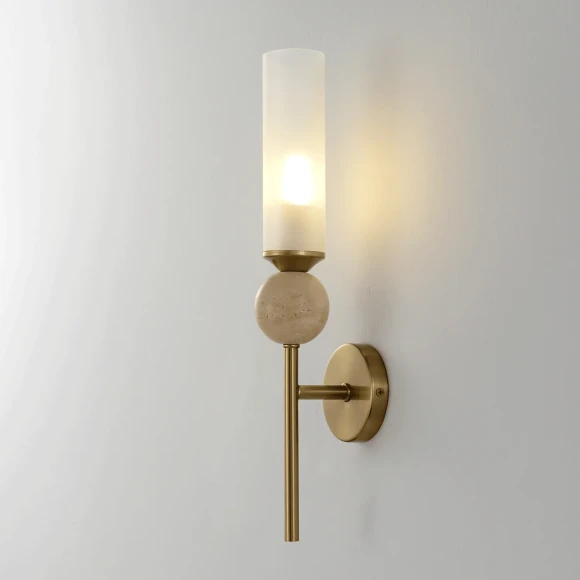 Бра Crystal Lux SIMPLY AP1.1 BRASS 4080/401.1