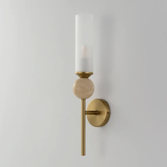 Бра Crystal Lux SIMPLY AP1.1 BRASS 4080/401.1
