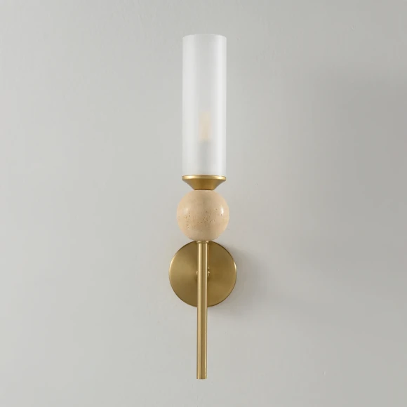 Бра Crystal Lux SIMPLY AP1.1 BRASS 4080/401.1
