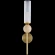 Бра Crystal Lux SIMPLY AP1.1 BRASS 4080/401.1