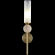 Бра Crystal Lux SIMPLY AP1.1 BRASS 4080/401.1