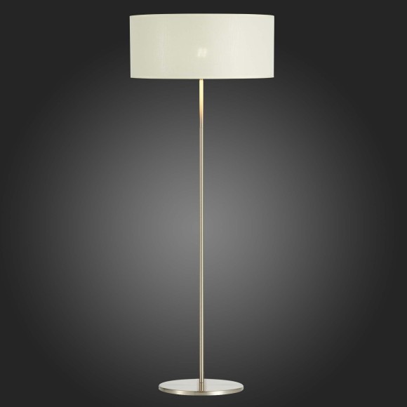 SLE300555-01 Светильник напольный Никель/Белый, Серебристый E27 1*40W BRESCIA