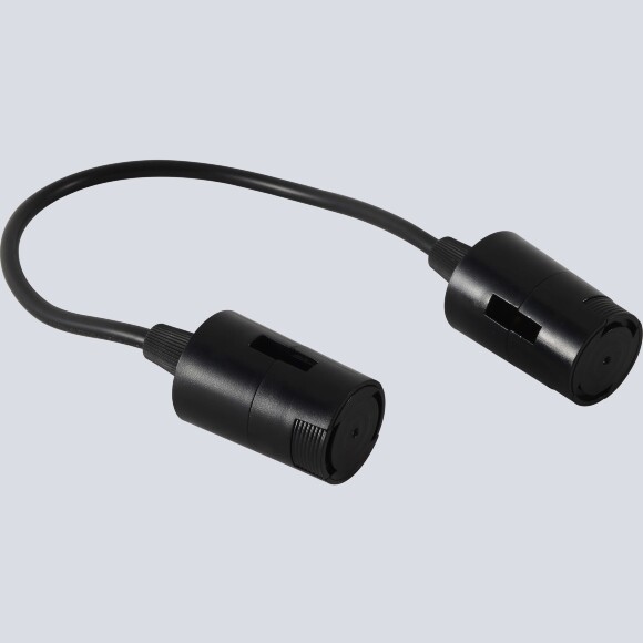 Линейный коннектор с двойным фиксатором для гибкой магнитной системы Crystal Lux CLT 0.217 04 BL 1408/138