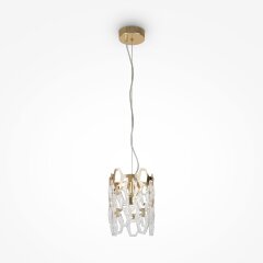 Люстра подвесная Maytoni MOD490PL-01G Tissage под лампу 1xE14 40W