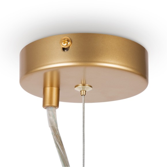 Люстра подвесная Maytoni MOD490PL-01G Tissage под лампу 1xE14 40W