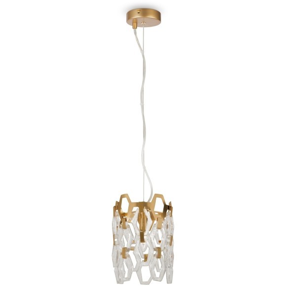 Люстра подвесная Maytoni MOD490PL-01G Tissage под лампу 1xE14 40W