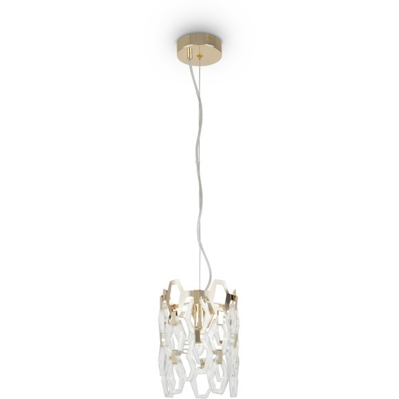 Люстра подвесная Maytoni MOD490PL-01G Tissage под лампу 1xE14 40W