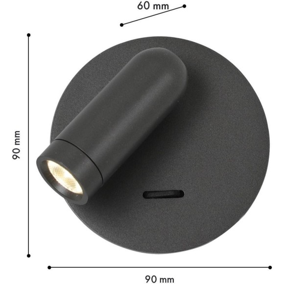 Спот Bedside 4499-1W Спот Bedside 4499-1W