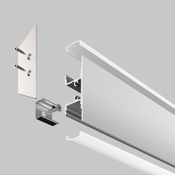 Алюминиевый профиль накладной 18x48 ALM-1848-S-2M