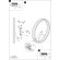 Eglo Cadinaro 39897 Настенное LED-бра в современном эко-стиле, 12Вт, 220В, 3000К, 1700лм, CRI90, IP20, серые сталь и коричневое дерево, белый пластиковый рассеиватель, ширина 300 мм, высота 330 мм, вынос 65 мм