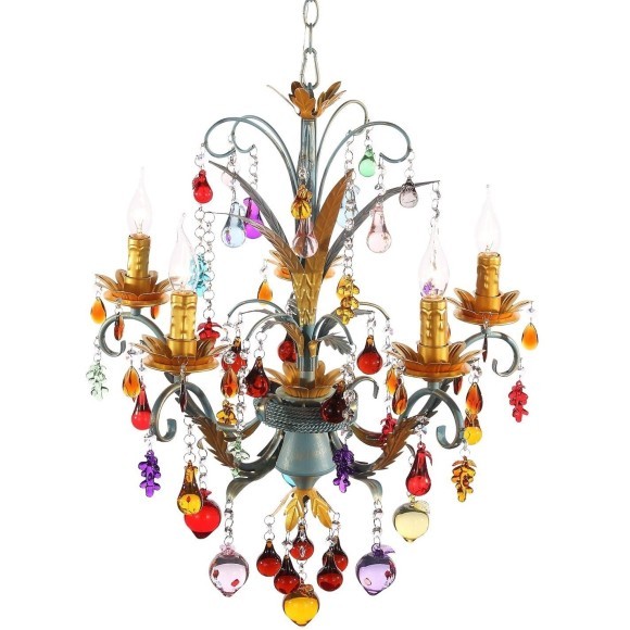 SL426.763.05 Люстра подвесная ST-Luce Разноцветный E14 5*40W JOANNA SL426.763.05 Люстра подвесная ST-Luce Разноцветный E14 5*40W JOANNA