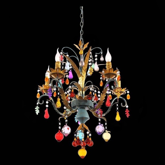 SL426.763.05 Люстра подвесная ST-Luce Разноцветный E14 5*40W JOANNA SL426.763.05 Люстра подвесная ST-Luce Разноцветный E14 5*40W JOANNA