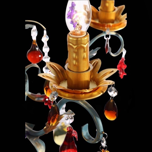 SL426.763.05 Люстра подвесная ST-Luce Разноцветный E14 5*40W JOANNA SL426.763.05 Люстра подвесная ST-Luce Разноцветный E14 5*40W JOANNA