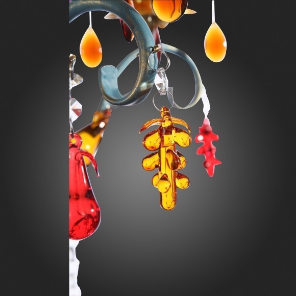 SL426.763.05 Люстра подвесная ST-Luce Разноцветный E14 5*40W JOANNA SL426.763.05 Люстра подвесная ST-Luce Разноцветный E14 5*40W JOANNA