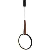 SL6131.403.12 Светильник подвесной ST-Luce Черный/Черный, Терракотовый LED 1*12W 4000K SHAPE