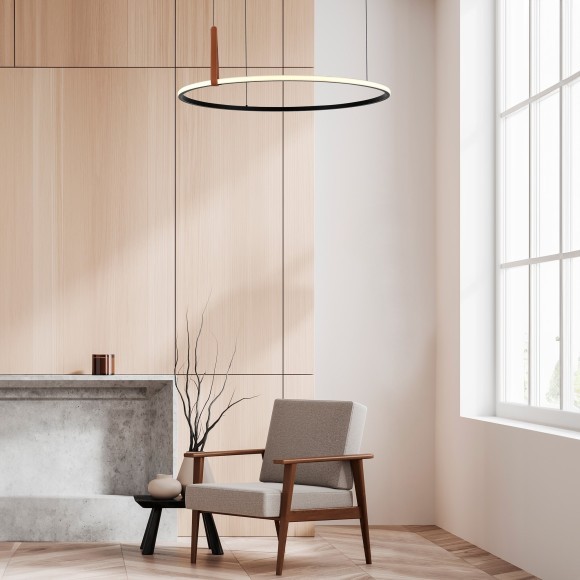 SL6131.403.12 Светильник подвесной ST-Luce Черный/Черный, Терракотовый LED 1*12W 4000K SHAPE SL6131.403.12 Светильник подвесной ST-Luce Черный/Черный, Терракотовый LED 1*12W 4000K SHAPE